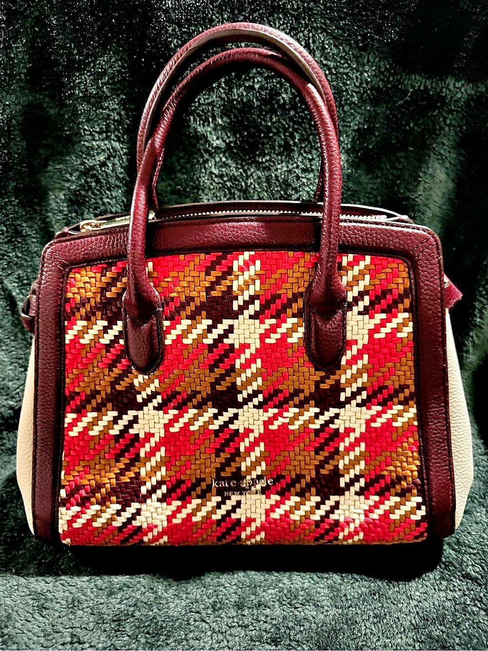 Knott Medium Satchel - Milk Glass Multi